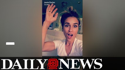 Jessie James Decker, Wife Of Jets WR, Celebrates Touchdown With A New Nickname