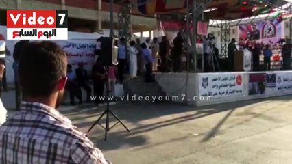 تظاهرات حاشدة فى مدينة البيضاء الليبية دعما للمشير حفتر