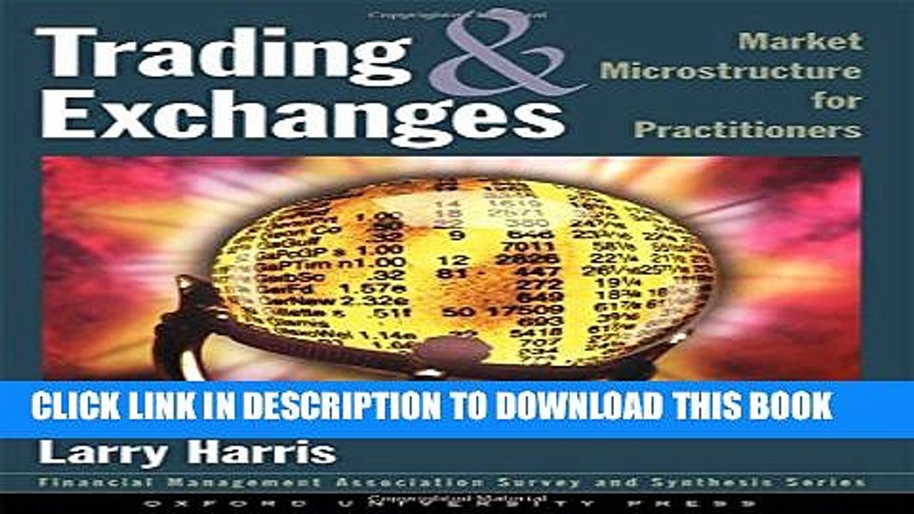 [PDF] Trading and Exchanges: Market Microstructure for Practitioners Full Colection
