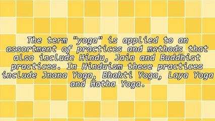 The Types of Yoga