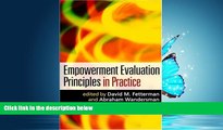 Choose Book Empowerment Evaluation Principles in Practice