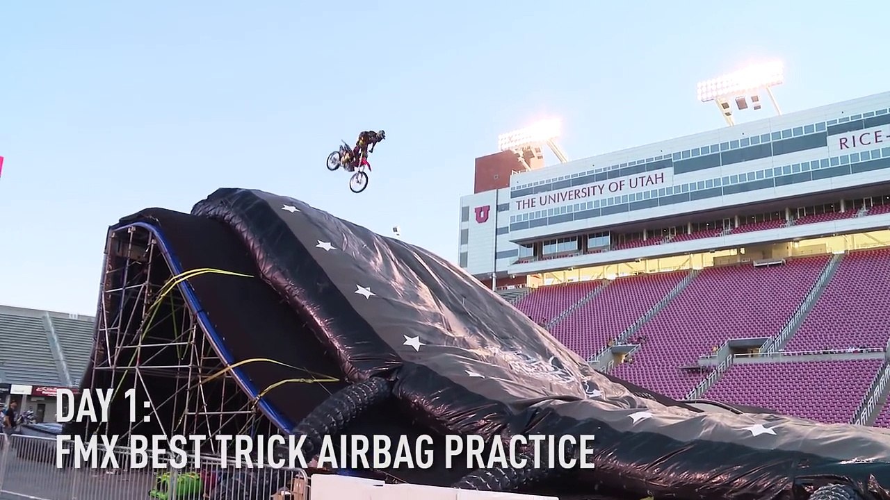 FMX Best Trick - Practice Day