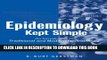 [PDF] Epidemiology Kept Simple: An Introduction to Traditional and Modern Epidemiology Popular