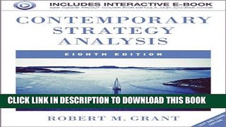 Collection Book Contemporary Strategy Analysis: Text and Cases