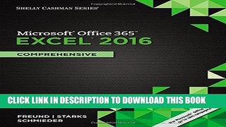 Collection Book Shelly Cashman Series Microsoft Office 365   Excel 2016: Comprehensive