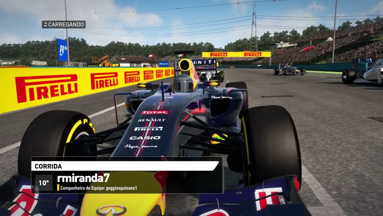 PS3 F1 2014 GP Hungria 07092016
