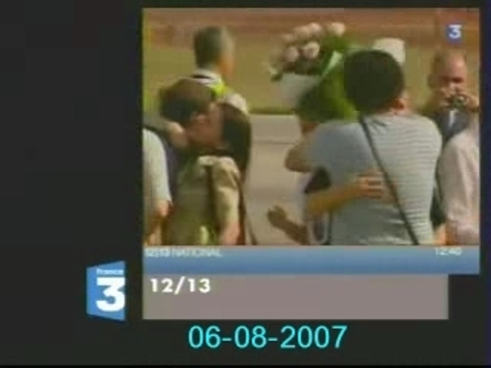 Sarko Kadhafi troc Infirmières bulgares