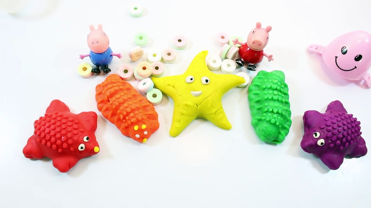 Fun Play Doh Spiderman Peppa Pig Kinder Surprise Eggs Funny Video For Kids