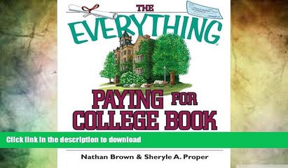 READ  The Everything Paying For College Book: Grants, Loans, Scholarships, And Financial Aid --