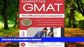FAVORITE BOOK  Official Guide Companion (Manhattan Prep Supplement) FULL ONLINE