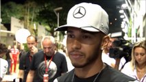 Sky F1: Lewis Hamilton Thursday interview (2016 Singapore Grand Prix)