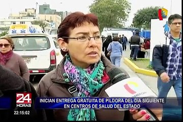 Inician entrega gratuita de píldora del día siguiente en centros de salud el Estado