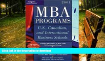 READ  Peterson s MBA Programs: U. S., Canadian, and International Business Schools, 2001 FULL