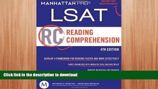 READ BOOK  Reading Comprehension: LSAT Strategy Guide, 4th Edition FULL ONLINE
