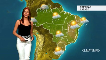 Previsão Brasil –  Temperatura em elevação no Sul e Sudeste