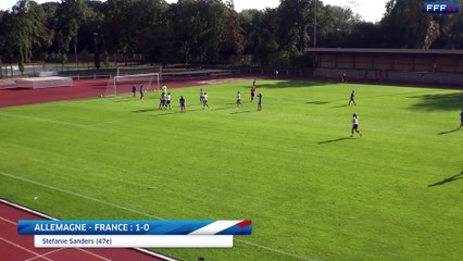U20 Féminine : Allemagne-France (2-2), le résumé