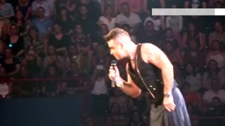 Robbie Williams med flau sex-vits til publikummer - så fant han ut hvor gammel hun var