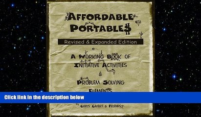 FREE DOWNLOAD  Affordable Portables: A Working Book of Initiative Activities   Problem Solving