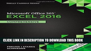 New Book Shelly Cashman Series Microsoft Office 365   Excel 2016: Comprehensive