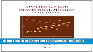 Collection Book Applied Linear Statistical Models