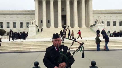 Bagpiper Plays 'Going Home' For Justice... - Independent Journal - Politics   Facebook