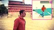 Akshay Kumar enjoys a game of cricket on the sets of Jolly LLB 2