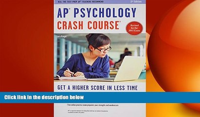 behold  APÂ® Psychology Crash Course Book + Online (Advanced Placement (AP) Crash Course)