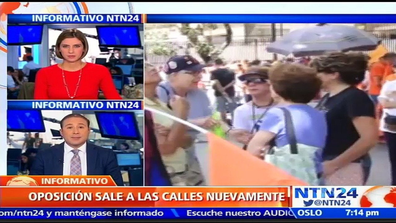 Oposición venezolana volvió a la calle este viernes a exigir celeridad en el revocatorio