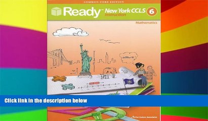 Big Deals  READY Common Core New York CCLS Grade 6 Mathematics (READY)  Free Full Read Most Wanted