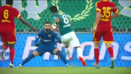 Cristobal Jorquera GOAL HD - Bursaspor	2-1	Kayserispor 16.09.2016