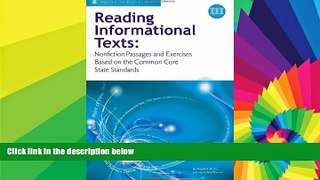 Big Deals  Reading Informational Texts, Book III: Nonfiction Passages and Exercises Based on the