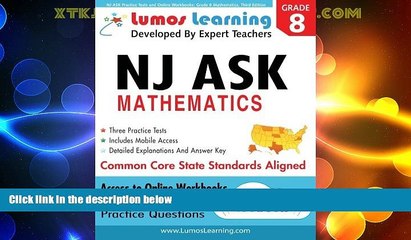 Big Deals  NJ ASK Practice Tests and Online Workbooks: Grade 8 Mathematics, Third Edition: Common