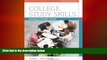 behold  College Study Skills: Becoming a Strategic Learner