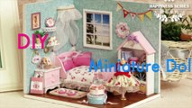 DIY Miniature Dollhouse #2 | Bedside table, wall shelf, magazine rack etc