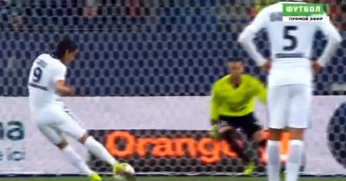 0-2 Edinson Cavani 2nd Goal HD - Caen 0-2 PSG 16.09.2016