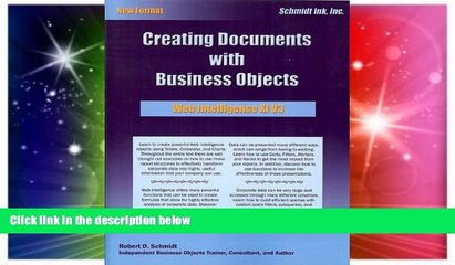 Big Deals  Business Objects: BusinessObjects Web Intelligence XI V3.1  Free Full Read Best Seller