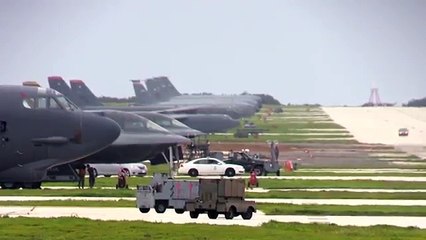 B-1, B-2, B-52 Jets Take Off to Conduct Joint Bombing Mission, Aug 17, 2016