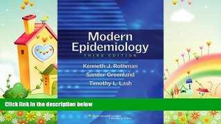 behold  Modern Epidemiology