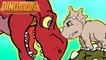 Dinosaur Battles | No Don't Eat Me | Dinosaur Songs For Kids from Dinostory by Howdytoons