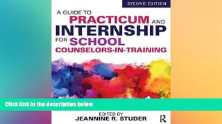 Big Deals  A Guide to Practicum and Internship for School Counselors-in-Training  Best Seller