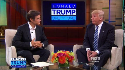 DONALD TRUMP FULL ONE-ON-ONE INTERVIEW WITH DR. OZ (9 15 2016)