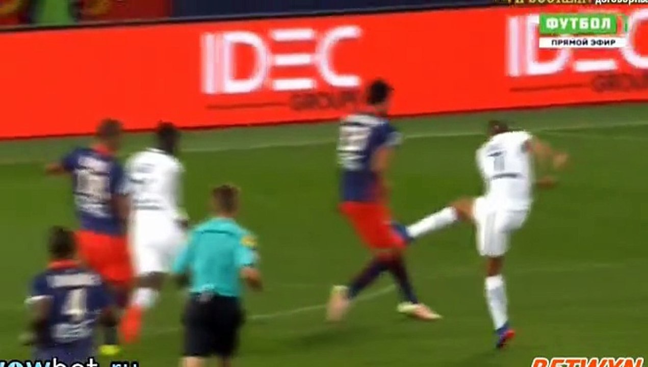 Lucas Moura Goal - Caen 0-5 PSG 16.09.2016