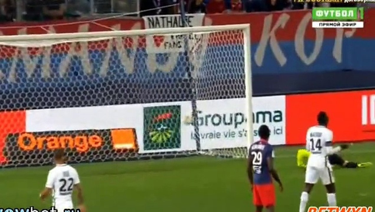 Lucas Goal HD - Caen 0-5 PSG 16.09.2016