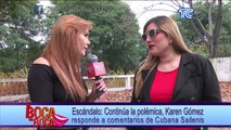 Continúa la polémica, Karen Gómez responde a comentarios de cubana Sailenis