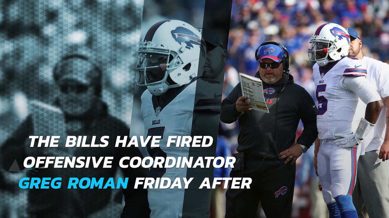 Bills axe offensive coordinator Greg Roman after 0-2 start