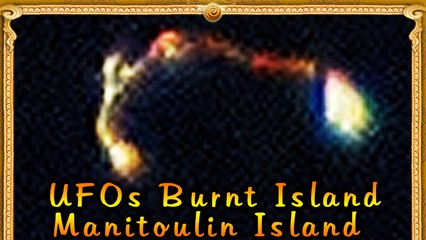 13 + UFOs on Manitoulin Island or the central ship is refracting the other Ships!?!?!?