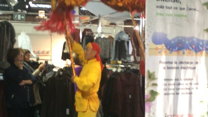 Denis Brogniart inaugure la foire de Caen