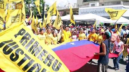 "Cumbre del pueblo" en Caracas culminó en la avenida Solano