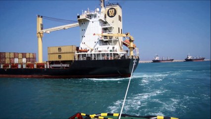 "MSC LEILA" ARRIVAL AT HERAKLION PORT.