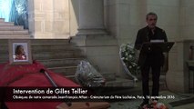 20160916-Paris-Obsèques de Jean-François Athon-01-Intervention de Gilles Tellier